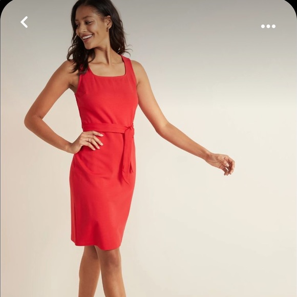 Old Navy Sheath Dress With Tie 